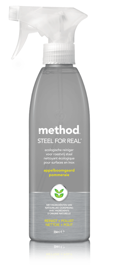 Packshot method SPECIALTY CLEANER steel for real 354ml NLFR LR